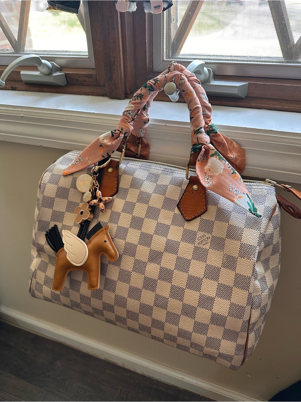 Louis Vuitton Speedy 30 in Damier Azure
